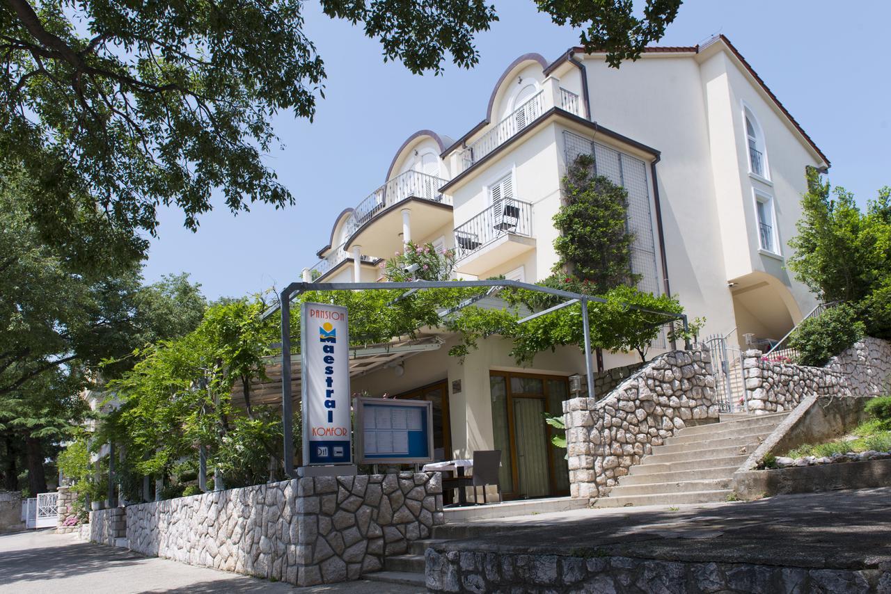 Pansion Maestral Hotel Novi Vinodolski Eksteriør billede